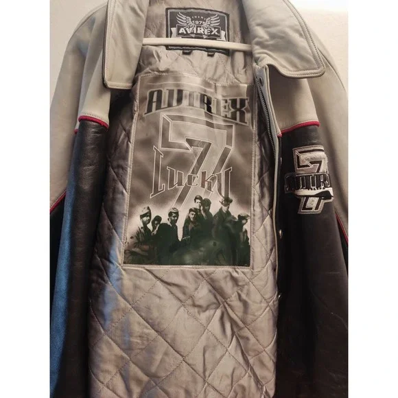 Avirex 7Lucky Tuskegee Leather Mens Size 3XL See Description